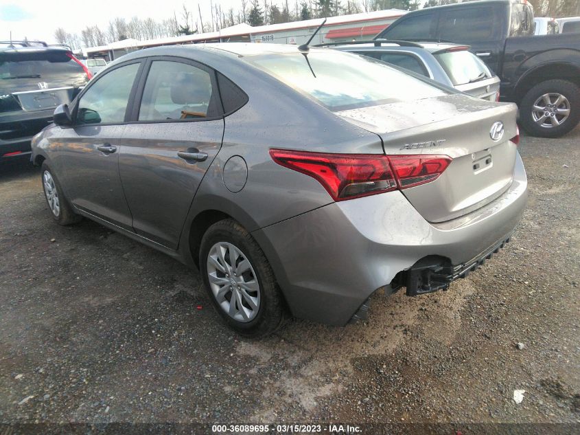 2022 HYUNDAI ACCENT SE VIN: 3KPC24A64NE171799