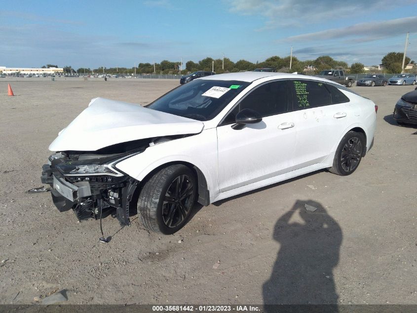 2022 KIA K5 GT-LINE VIN: 5XXG64J2XNG095273