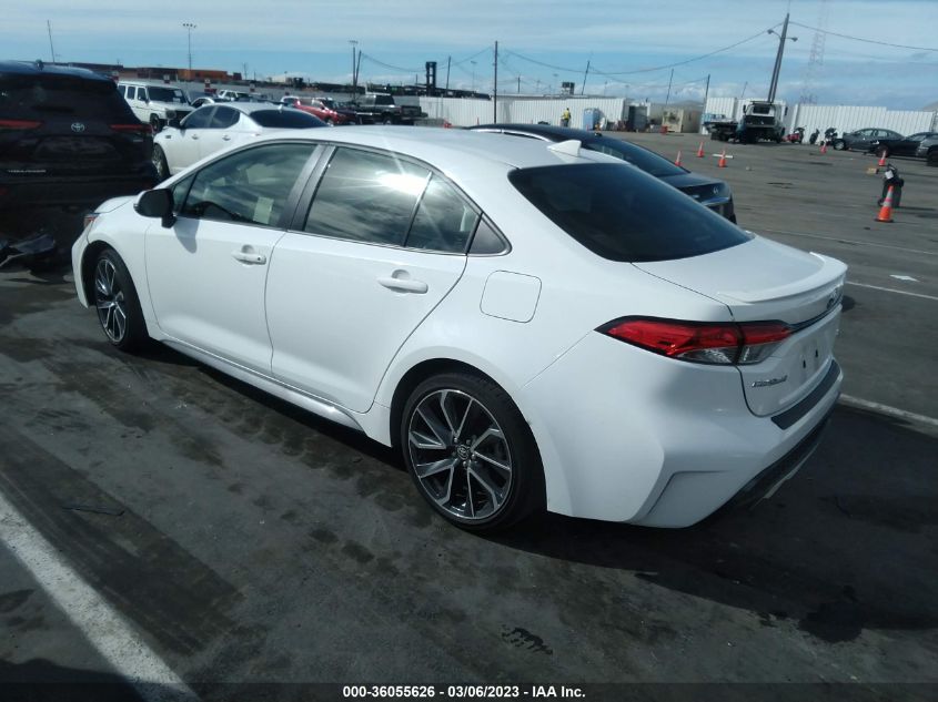 2022 TOYOTA COROLLA SE/SE NIGHTSHADE/APEX SE VIN: JTDS4MCE7N3500819