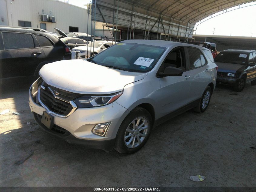2021 CHEVROLET EQUINOX LS VIN: 3GNAXHEV9MS146454