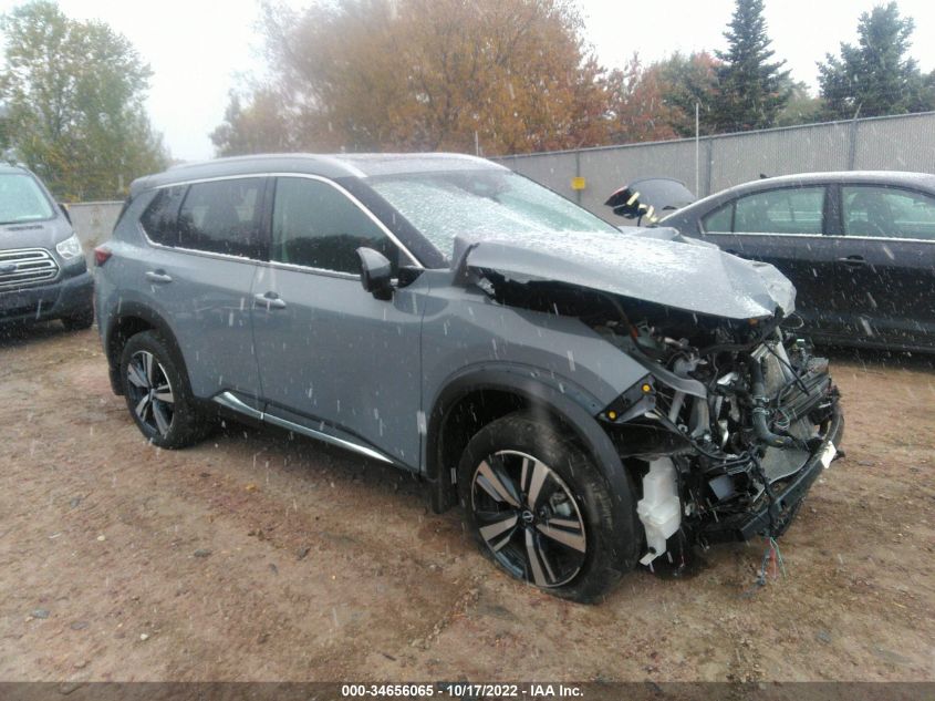 2022 NISSAN ROGUE SL VIN: 5N1BT3CAXNC704164