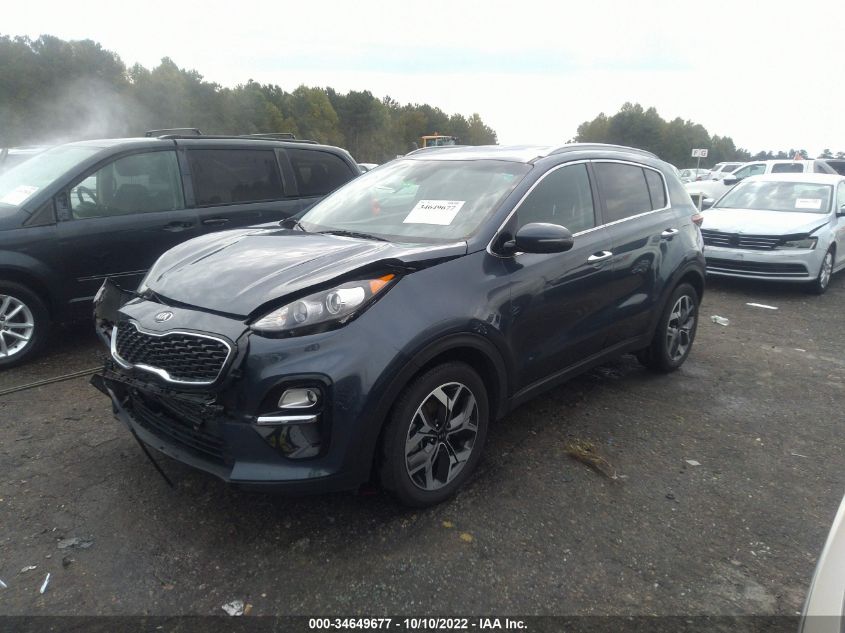 2020 KIA SPORTAGE EX VIN: KNDPN3AC0L7840057