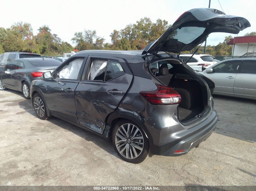 2022 NISSAN KICKS SV VIN: 3N1CP5CVXNL486035