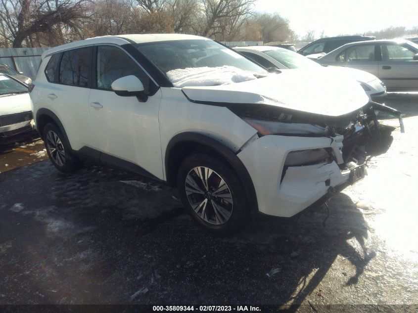 2022 NISSAN ROGUE SV VIN: 5N1BT3BB9NC708975