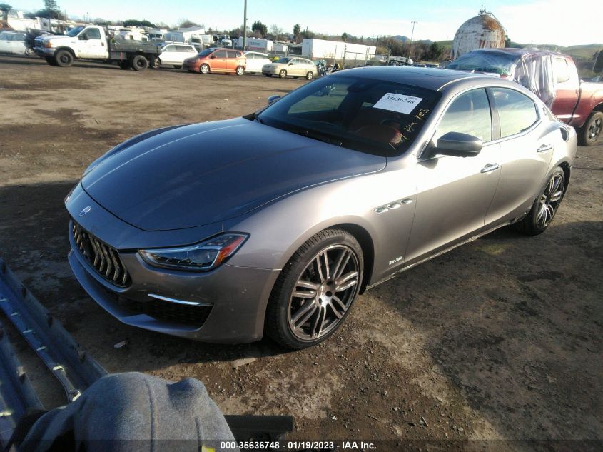 2021 MASERATI GHIBLI S GRANLUSSO VIN: ZAM57YSL6M1362871