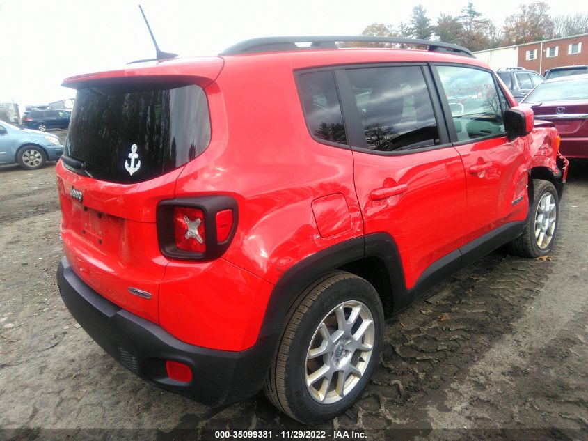2020 JEEP RENEGADE LATITUDE VIN: ZACNJBBB9LPL11774