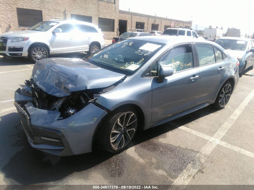 2020 TOYOTA COROLLA SE/NIGHTSHADE VIN: JTDS4RCE4LJ041190