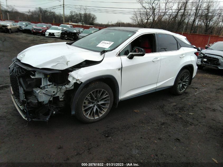 2021 LEXUS RX RX 350 F SPORT HANDLING VIN: 2T2YZMDA3MC276375