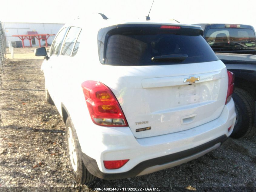 2021 CHEVROLET TRAX LT VIN: KL7CJLSB6MB340951