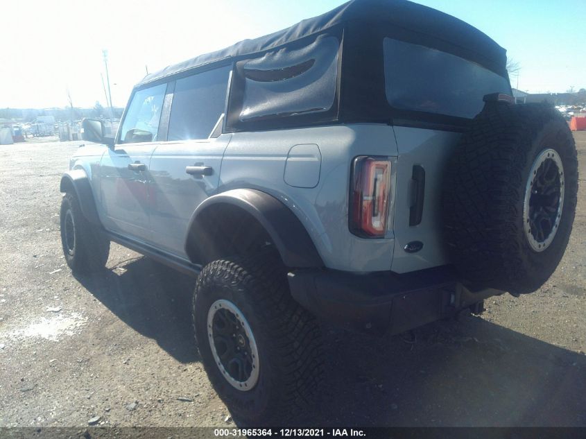 2021 FORD BRONCO BASE/BIG BEND VIN: 1FMEE5DP8MLA92860