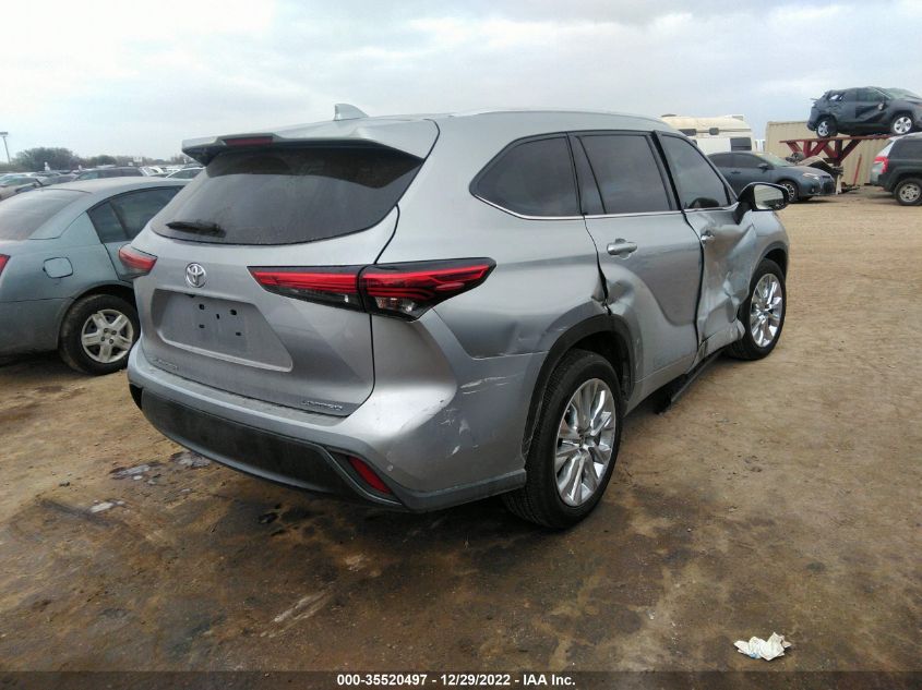 2020 TOYOTA HIGHLANDER LIMITED VIN: 5TDYZRAH4LS030685