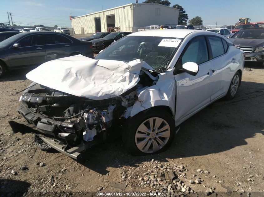 2021 NISSAN SENTRA S VIN: 3N1AB8BV1MY212460