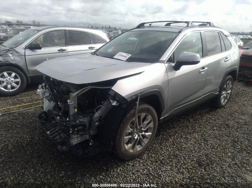 2022 TOYOTA RAV4 XLE PREMIUM VIN: 2T3A1RFV1NC269993