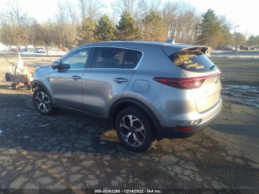 2022 KIA SPORTAGE LX VIN: KNDPMCAC0N7995021
