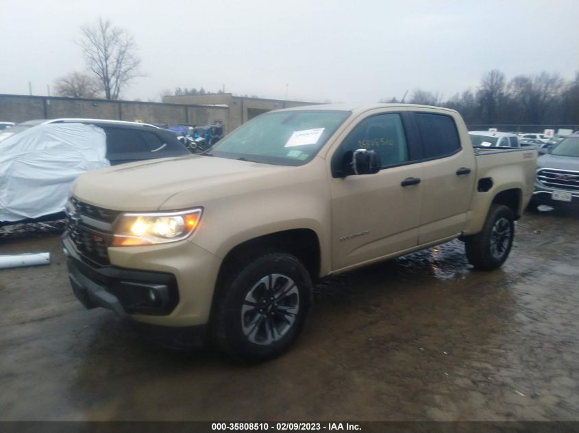 2022 CHEVROLET COLORADO 2WD Z71 VIN: 1GCGSDEN1N1148504