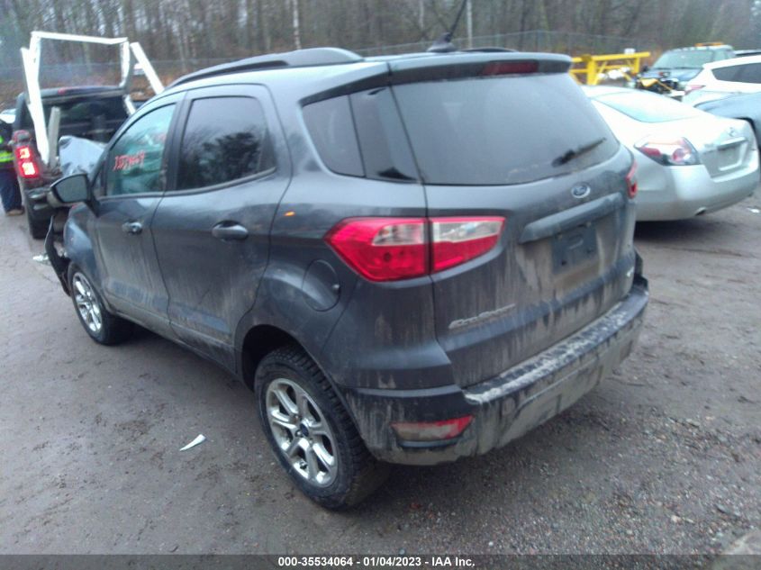 2021 FORD ECOSPORT SE VIN: MAJ6S3GL8MC403885