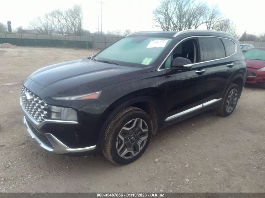 2021 HYUNDAI SANTA FE HYBRID SEL PREMIUM VIN: KM8S3DA15MU011990