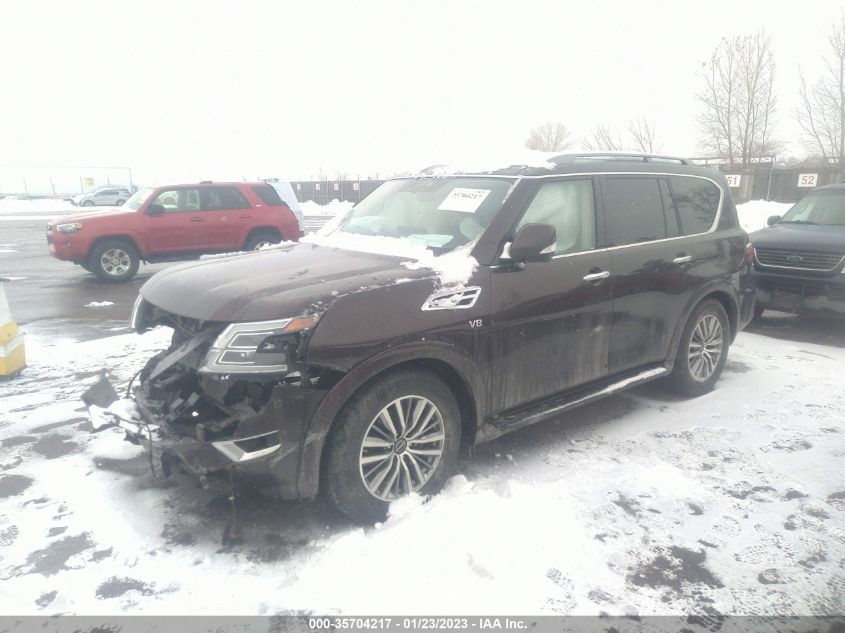 2021 NISSAN ARMADA SL VIN: JN8AY2BB1M9791278