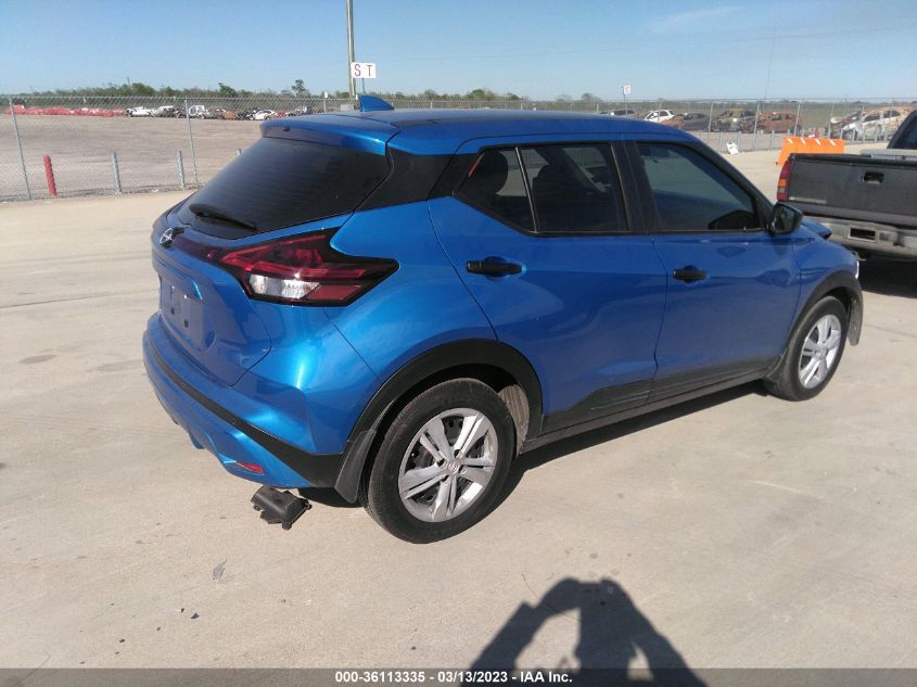 2022 NISSAN KICKS S VIN: 3N1CP5BV1NL483753