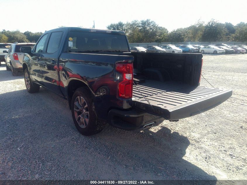2022 CHEVROLET SILVERADO 1500 LTD RST VIN: 1GCUYEET3NZ189109