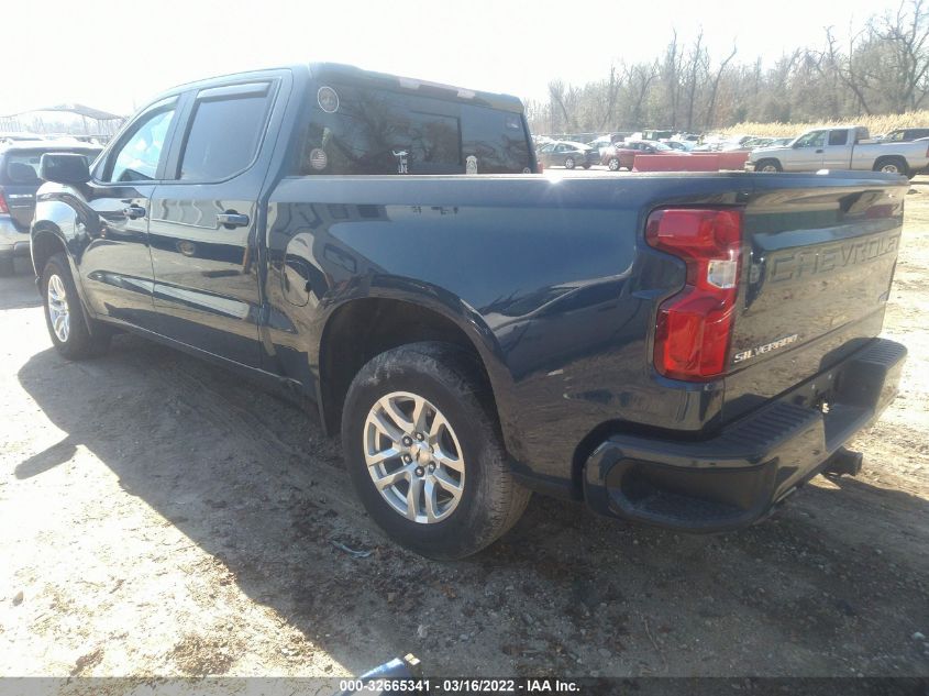 2020 CHEVROLET SILVERADO 1500 RST VIN: 3GCUYEED3LG442841