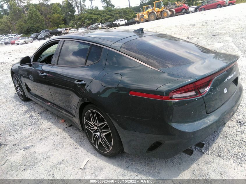 2022 KIA STINGER GT2 VIN: KNAE55LC8N6103713