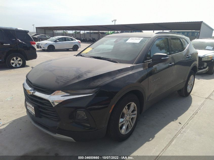 2022 CHEVROLET BLAZER LT VIN: 3GNKBCR4XNS189418