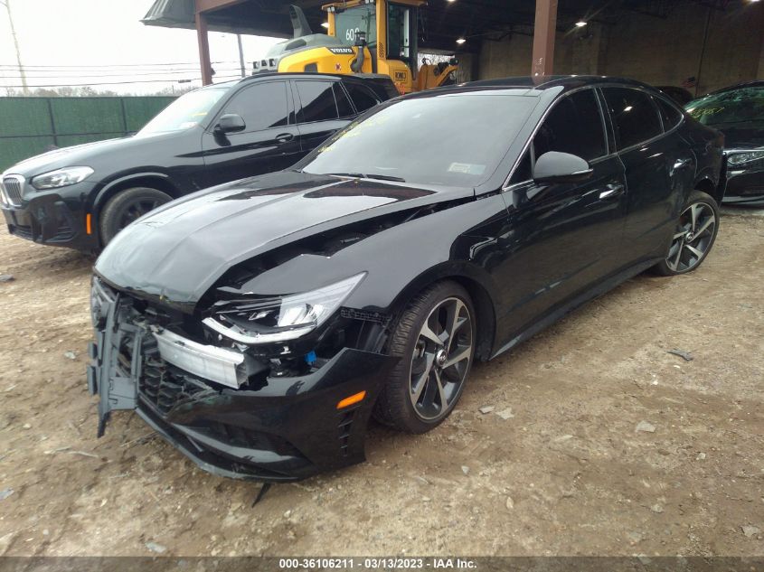 2022 HYUNDAI SONATA SEL PLUS VIN: 5NPEJ4J24NH134501