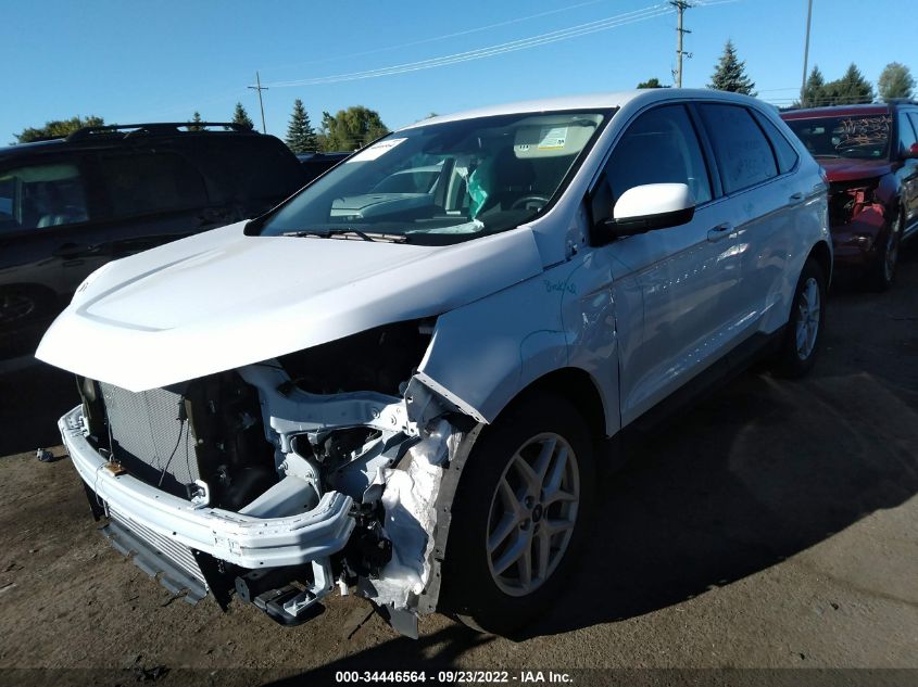 2021 FORD EDGE SEL VIN: 2FMPK4J90MBA23551