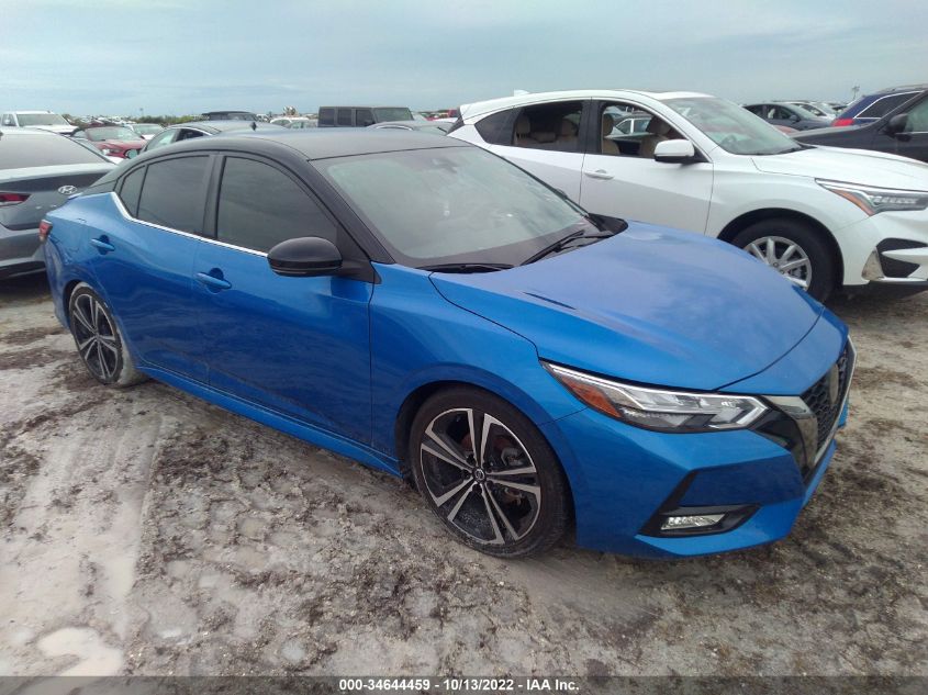 2021 NISSAN SENTRA SR VIN: 3N1AB8DVXMY202765
