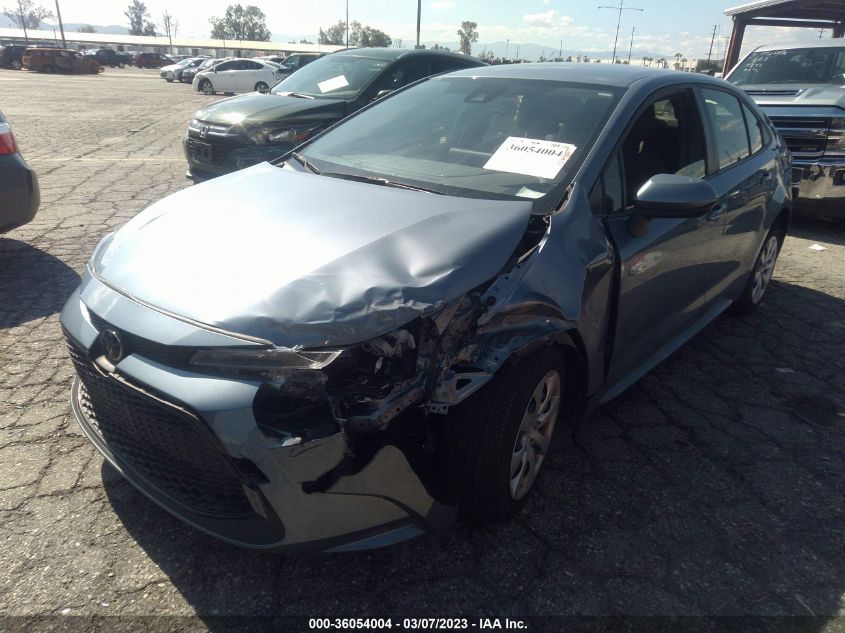 2022 TOYOTA COROLLA LE VIN: JTDEPMAE4NJ198330