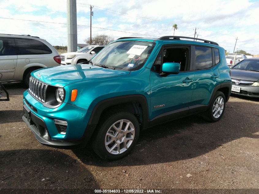 2021 JEEP RENEGADE LATITUDE VIN: ZACNJDB15MPN27156