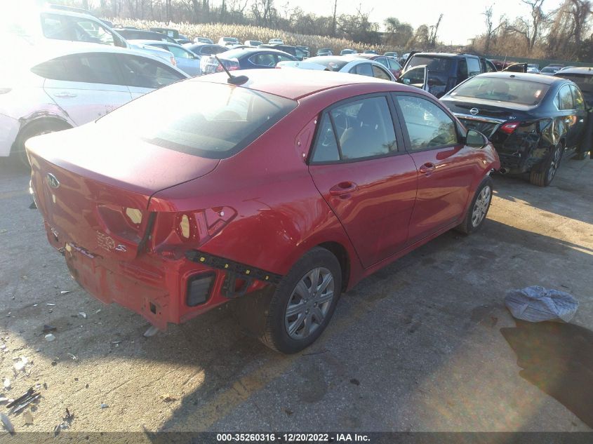 2021 KIA RIO S VIN: 3KPA24AD1ME390952