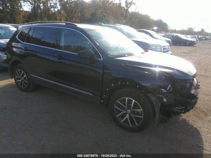 2021 VOLKSWAGEN TIGUAN SE/SE R-LINE BLACK/SEL VIN: 3VV2B7AX4MM038522