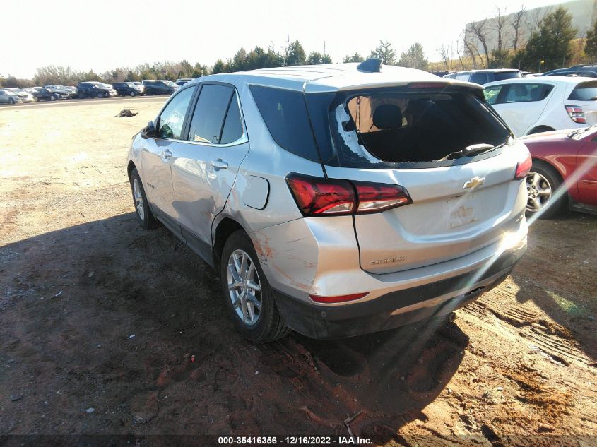 2022 CHEVROLET EQUINOX LT VIN: 3GNAXTEV2NL134869