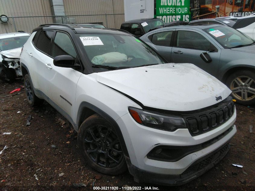2022 JEEP COMPASS ALTITUDE VIN: 3C4NJDBB9NT171512