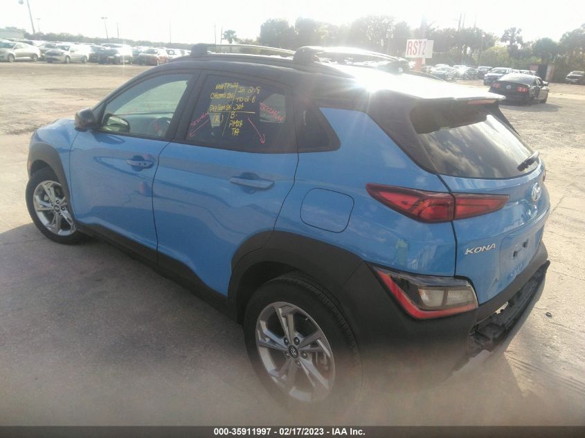2023 HYUNDAI KONA SEL VIN: KM8K6CAB2PU931428