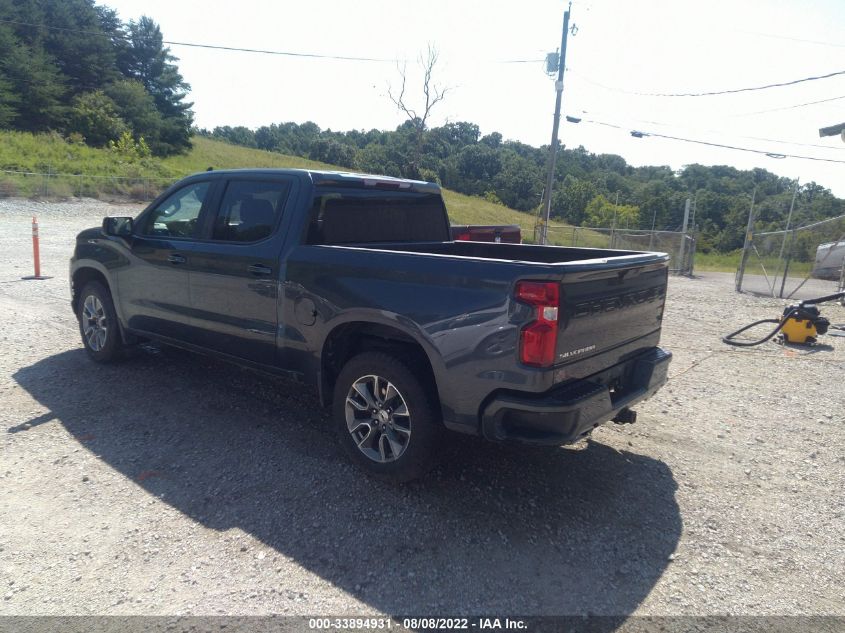 2022 CHEVROLET SILVERADO 1500 LTD RST VIN: 1GCUYEET9NZ187980