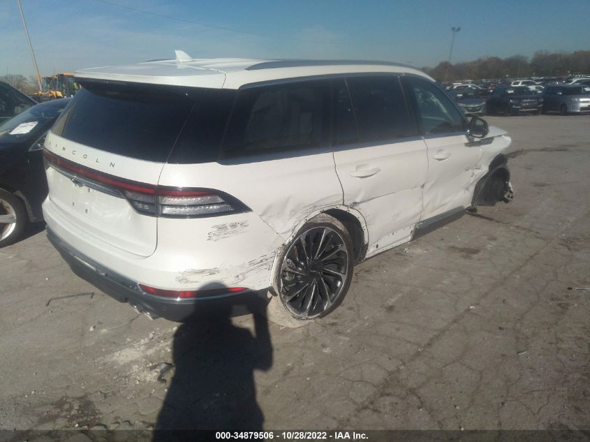 2022 LINCOLN AVIATOR RESERVE VIN: 5LM5J7XC3NGL09741