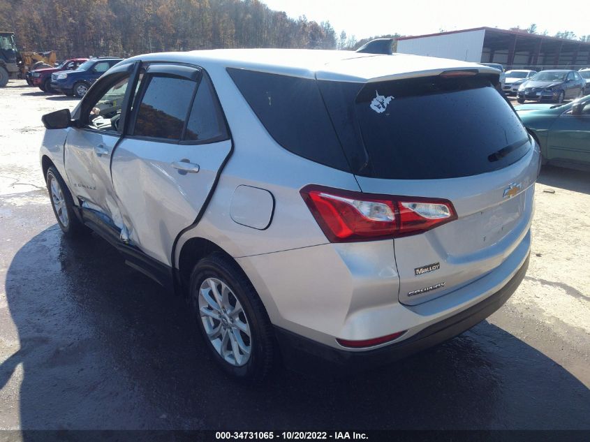 2020 CHEVROLET EQUINOX LS VIN: 3GNAXSEVXLS610928