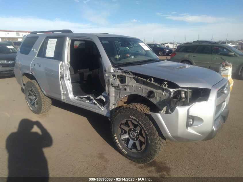 2022 TOYOTA 4RUNNER TRD OFF ROAD PREMIUM VIN: JTERU5JR1N5982844