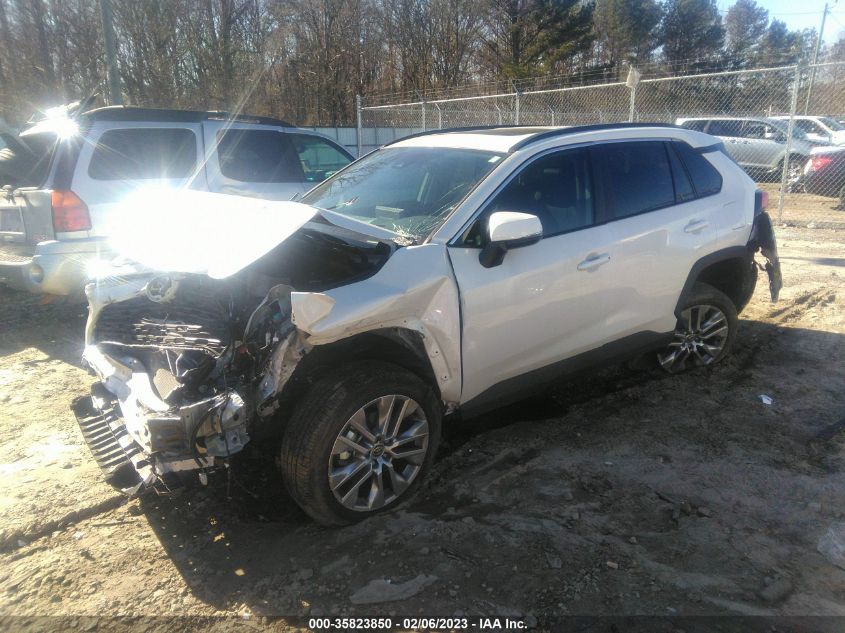 2022 TOYOTA RAV4 XLE PREMIUM VIN: 2T3C1RFV5NW197994