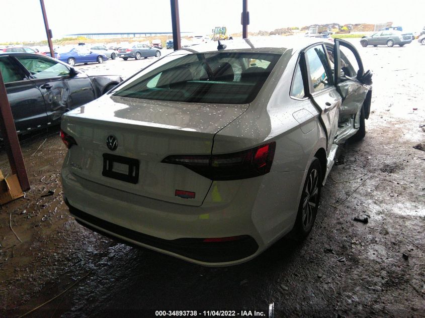 2022 VOLKSWAGEN JETTA S VIN: 3VWCM7BU2NM016048