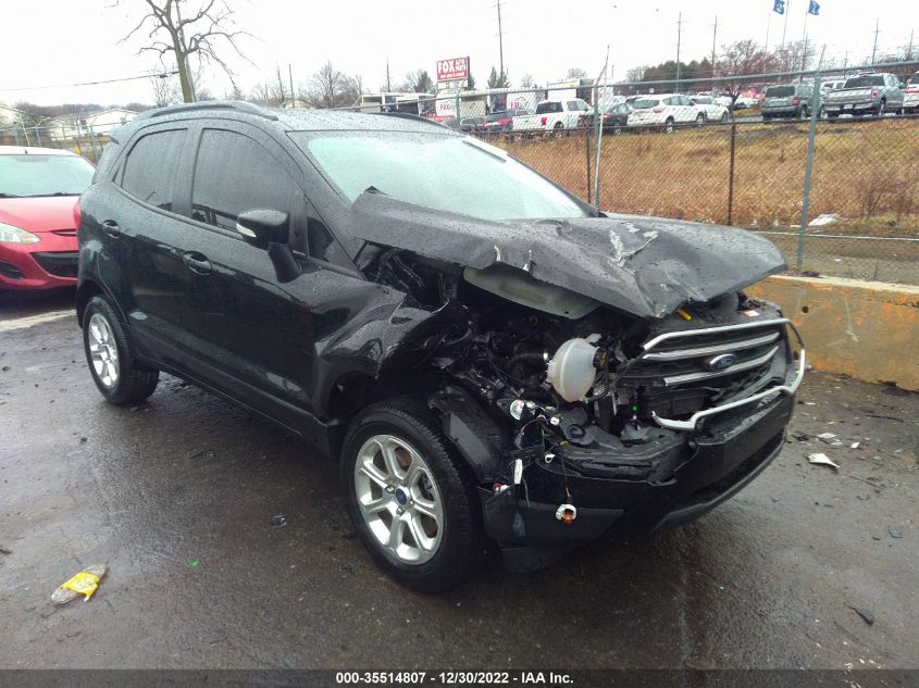 2021 FORD ECOSPORT SE VIN: MAJ3S2GEXMC443822