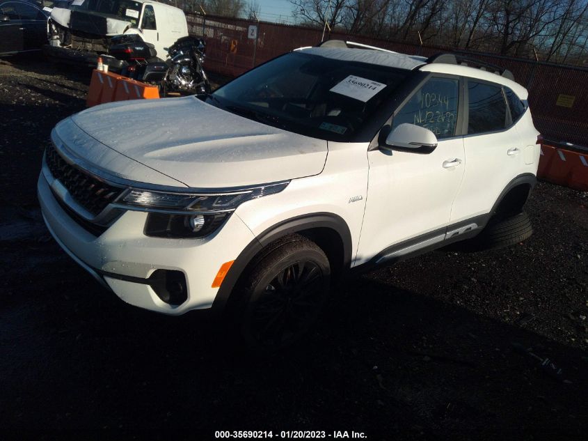 2023 KIA SELTOS NIGHTFALL VIN: KNDEUCA24P7406280