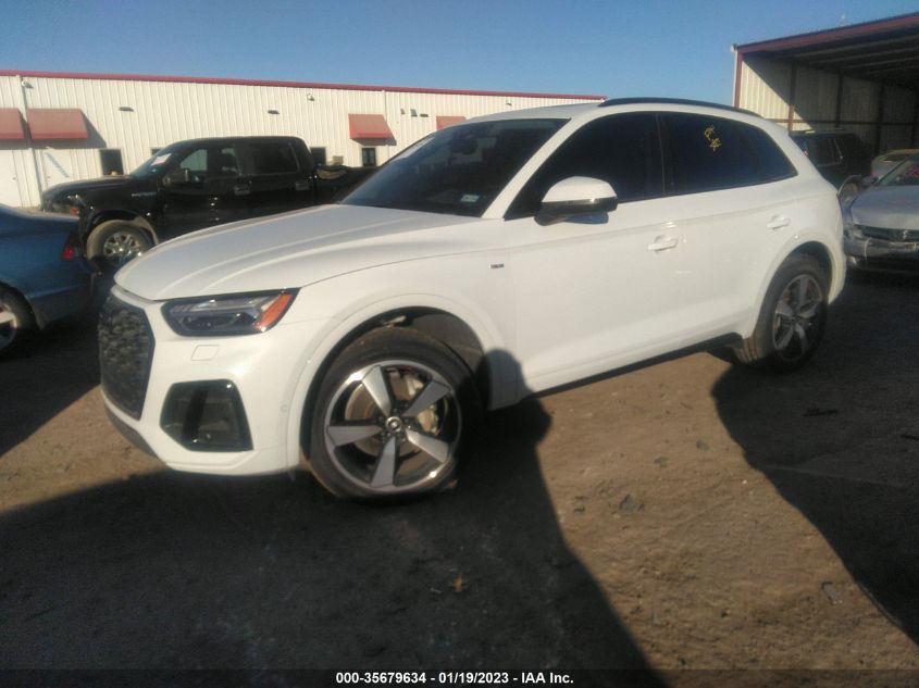 2022 AUDI Q5 S LINE PRESTIGE VIN: WA1FAAFY1N2066508