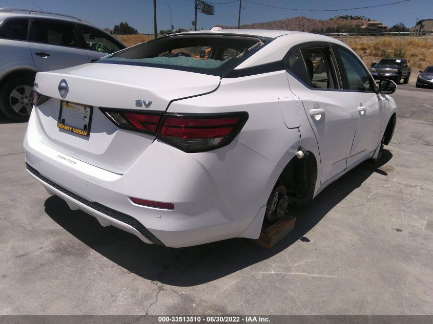 2021 NISSAN SENTRA SV VIN: 3N1AB8CV9MY254714