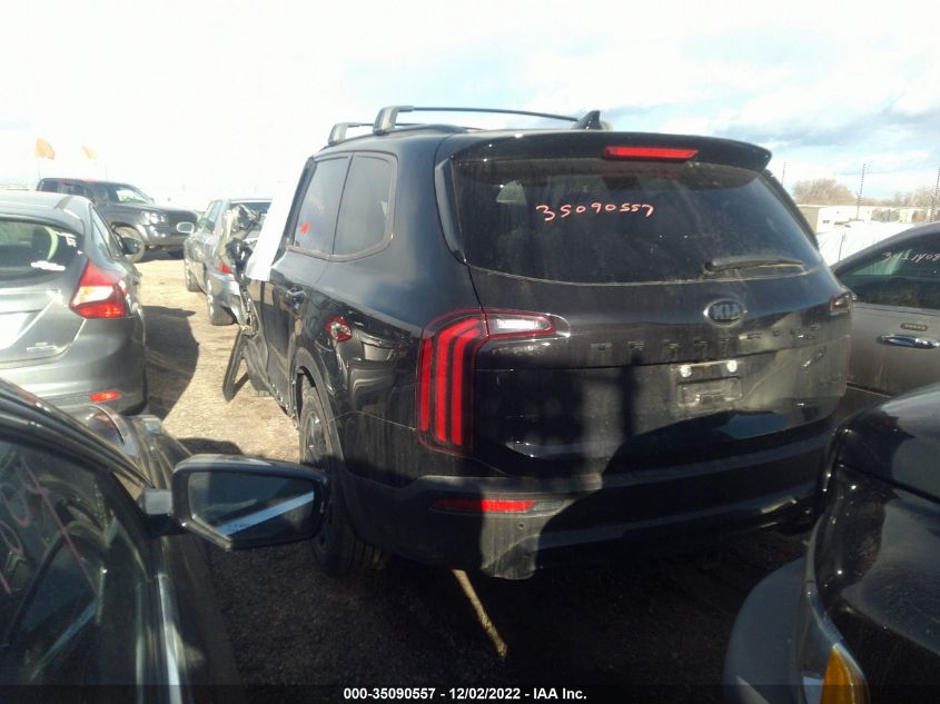 2021 KIA TELLURIDE EX VIN: 5XYP3DHC8MG119121