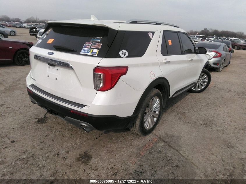 2021 FORD EXPLORER LIMITED VIN: 1FMSK7FH6MGA04717