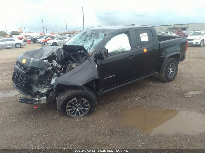 2021 CHEVROLET COLORADO 4WD ZR2 VIN: 1GCGTEEN4M1218109